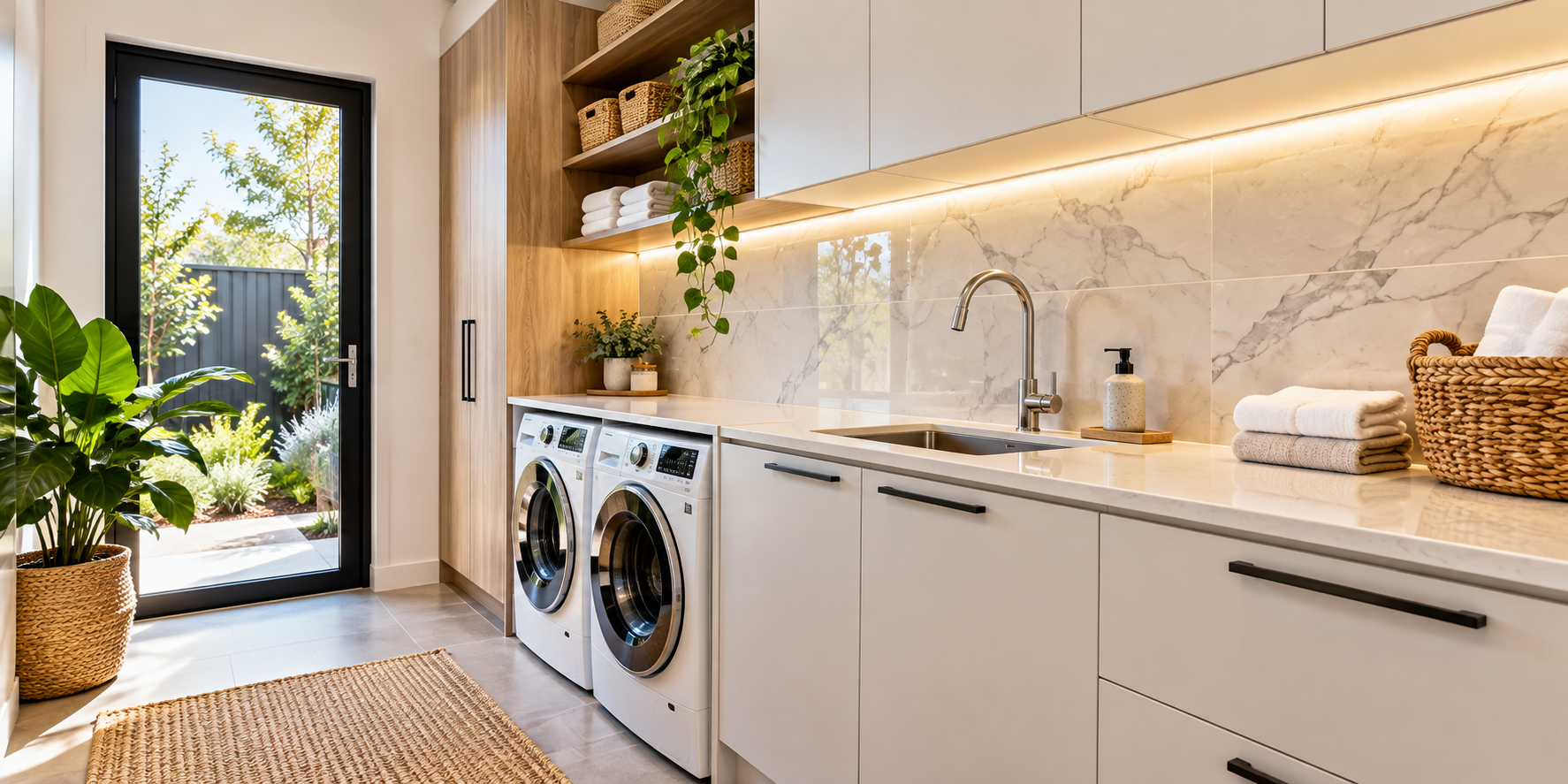 Professional kitchen tiling