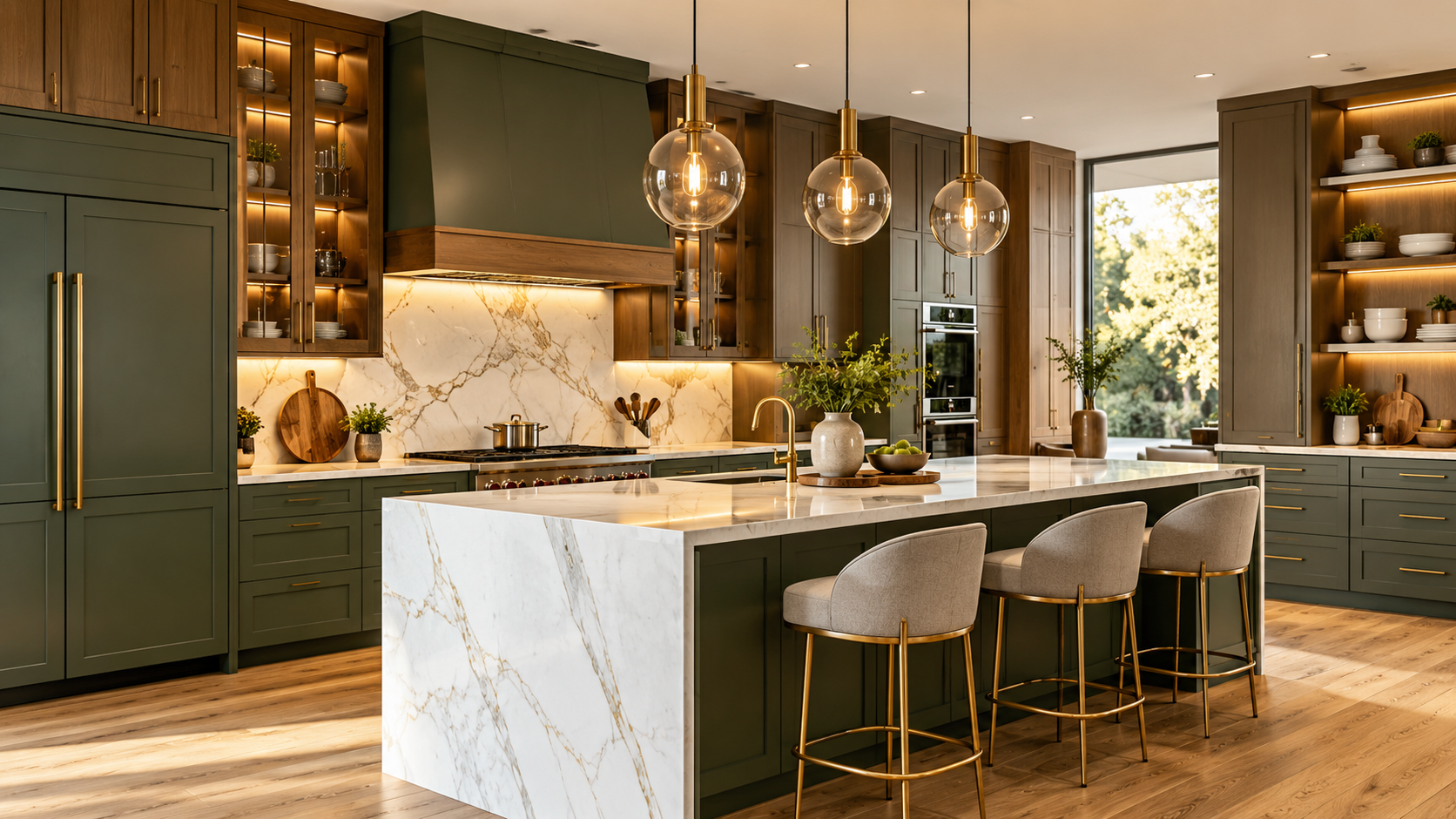 Modern kitchen cabinetry