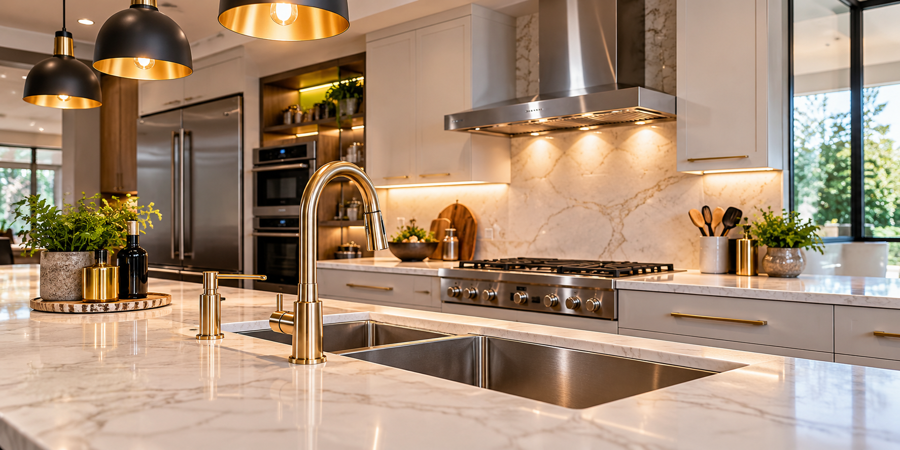 Kitchen fixtures and fittings