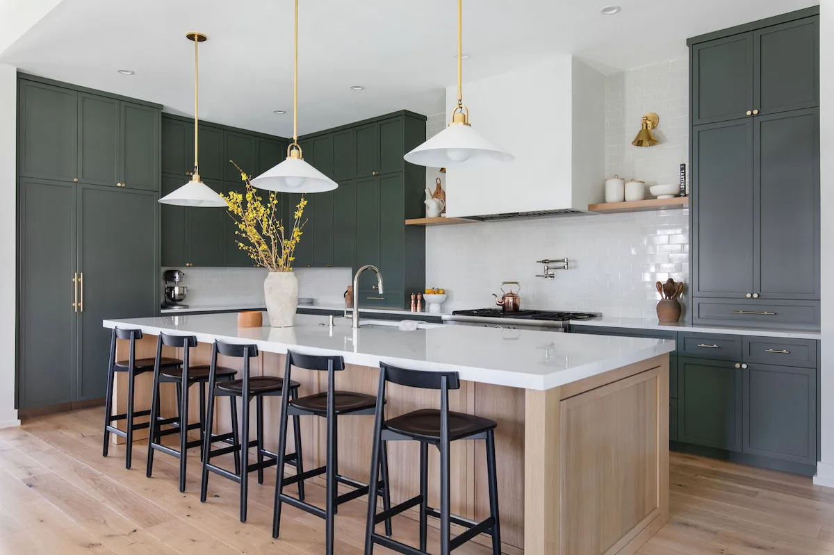 Modern kitchen renovation project